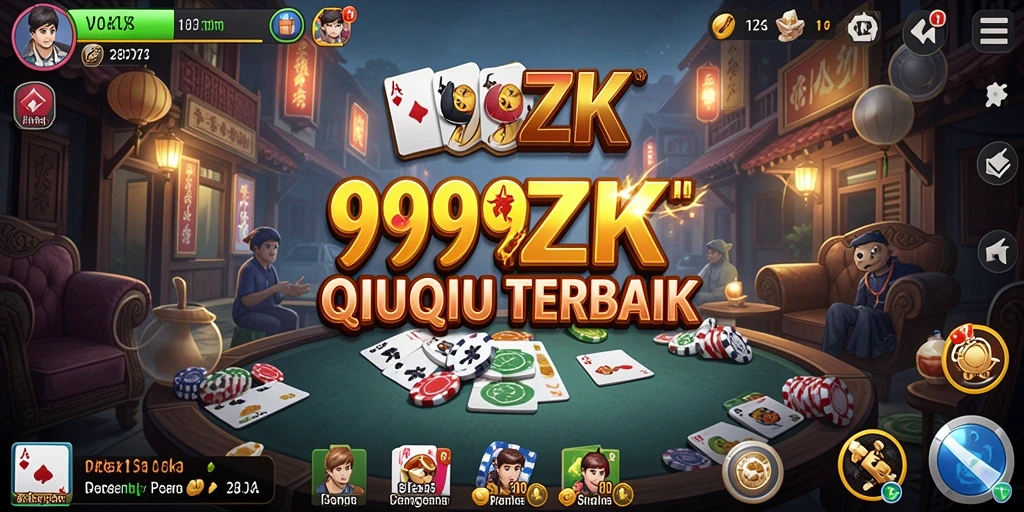 Screenshot gameplay QiuQiu yang seru dan kompetitif.