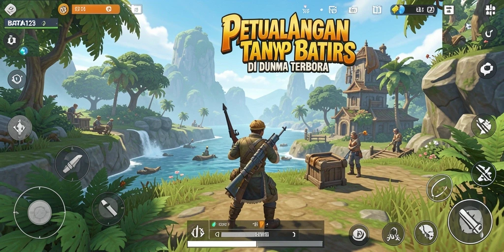 Gameplay mendalam BATA123 di dunia terbuka yang luas.