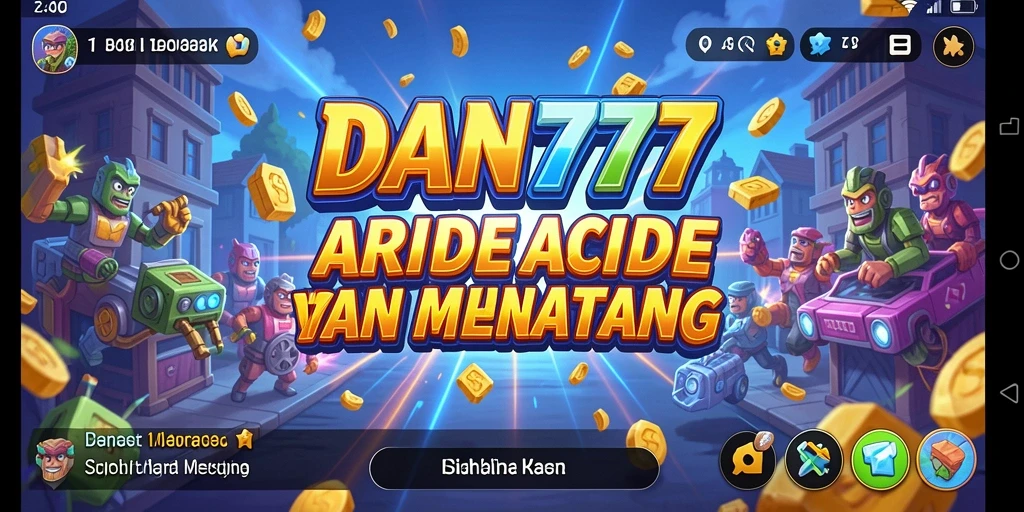 Tampilan gameplay DAN777 yang seru dan menarik.