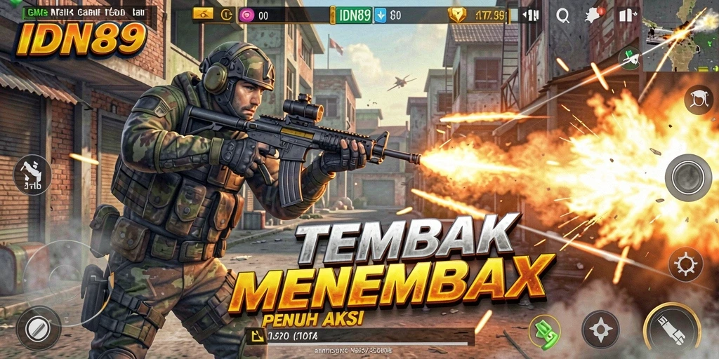 Gameplay seru dan aksi tembak-menembak yang intens.