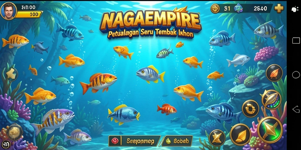 Gameplay seru menembak ikan di NAGAEMPIRE.