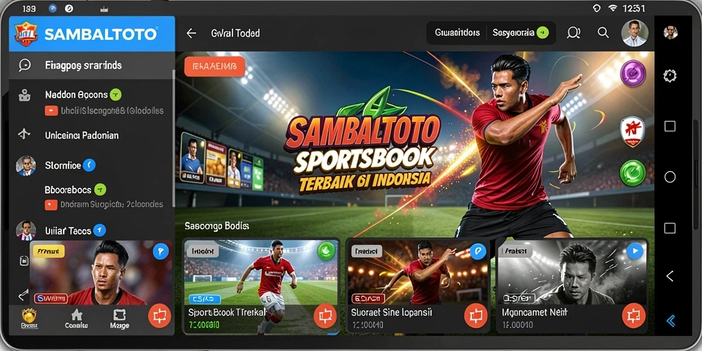 Tampilan gameplay yang menarik di aplikasi SAMBALTOTO dengan berbagai pilihan taruhan.
