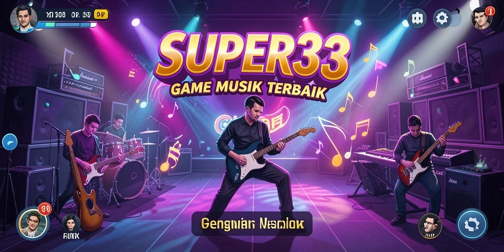 Tampilan gameplay <strong>SUPER33</strong> yang menarik dan penuh warna.