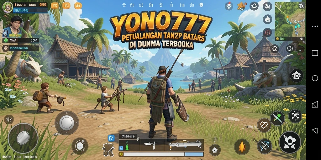 Tampilan gameplay YONO777 yang menakjubkan di dunia terbuka.