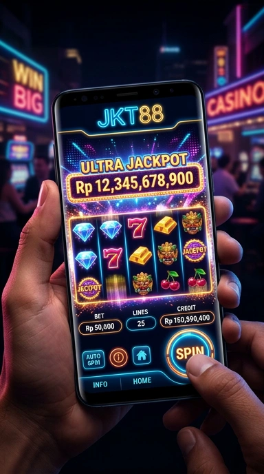 Tampilan antarmuka aplikasi jkt88 yang bersih dan sederhana